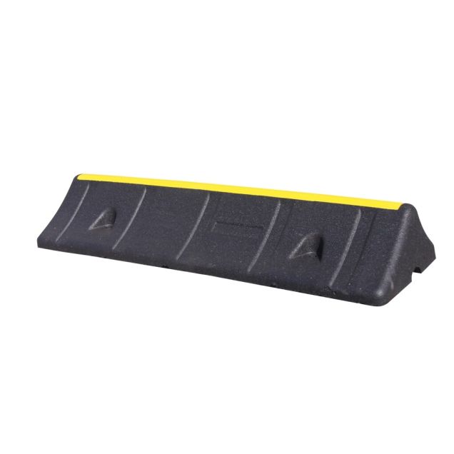 MORION Heavy Duty wielstop 1000x150x300 mm zwart/geel