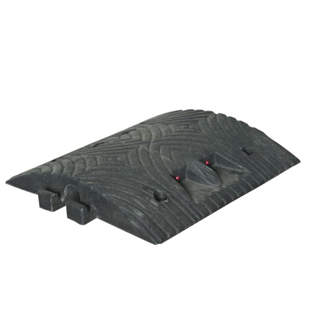 TOPSTOP-7 verkeersdrempel middenstuk 500x500x70mm Zwart