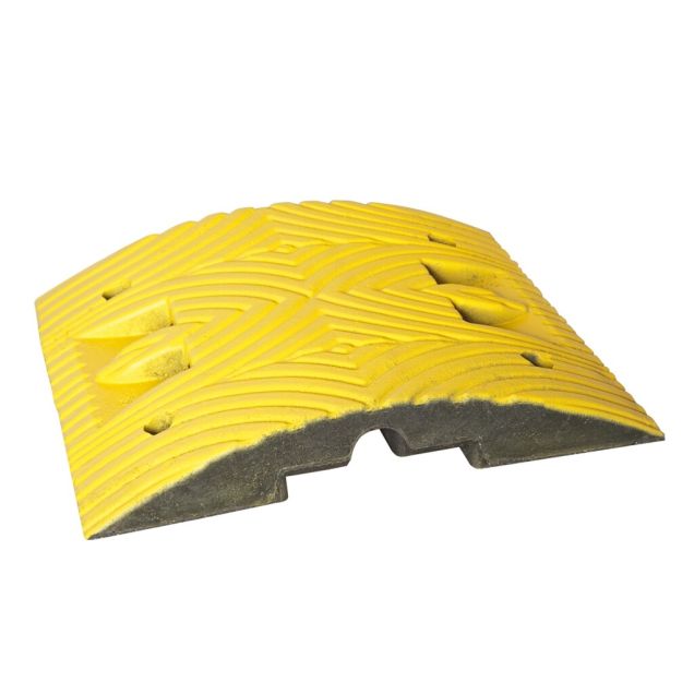 TOPSTOP-7 verkeersdrempel middenstuk 500x500x70mm Geel