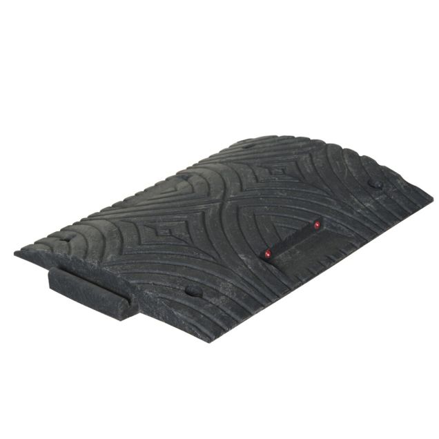 TOPSTOP-5 verkeersdrempel middenstuk 500x400x50mm Zwart