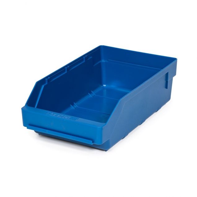Magazijnbak 3018 Blauw 300x180x95mm (lxbxh)