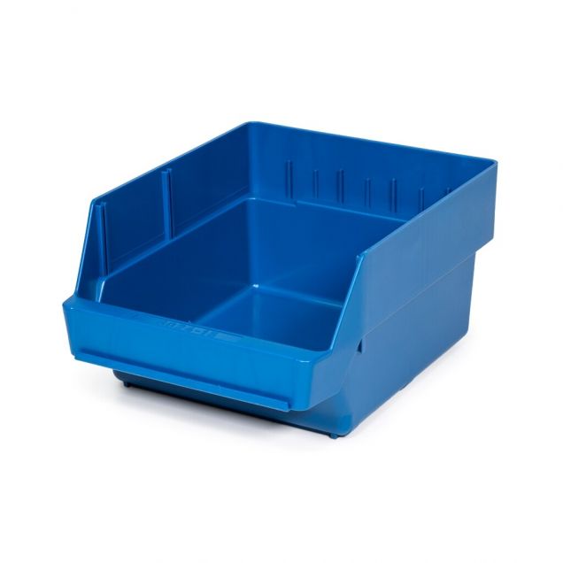 Magazijnbak 3024-15 Blauw 300x240x150mm (lxbxh)