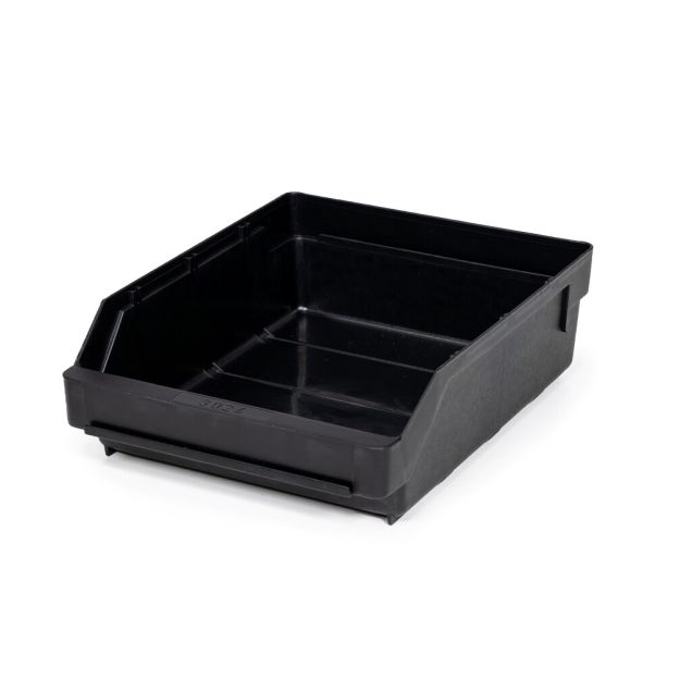Magazijnbak 3024 Zwart (ESD) 300x240x95mm (lxbxh)