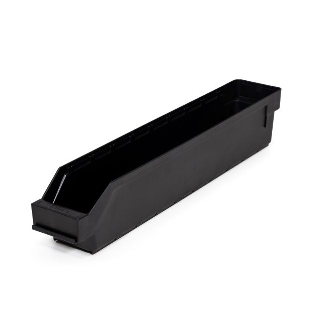 Magazijnbak 5009 Zwart (ESD) 500x90x95mm (lxbxh)