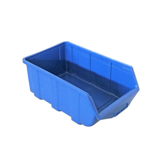 Magazijnbak MP 5 Blauw 368x219x148 mm (lxbxh)
