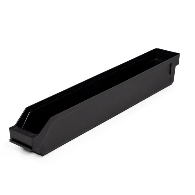 Magazijnbak 6009 Zwart (ESD) 600x90x95mm (lxbxh)
