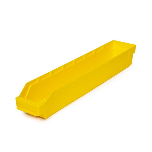 Magazijnbak 6012 Geel 600x120x95mm (lxbxh)