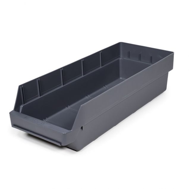Magazijnbak 6024-15 Grijs 600x240x150mm (lxbxh)