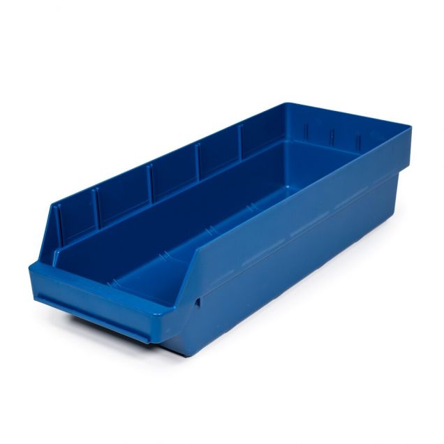 Magazijnbak 6024-15 Blauw 600x240x150mm (lxbxh)
