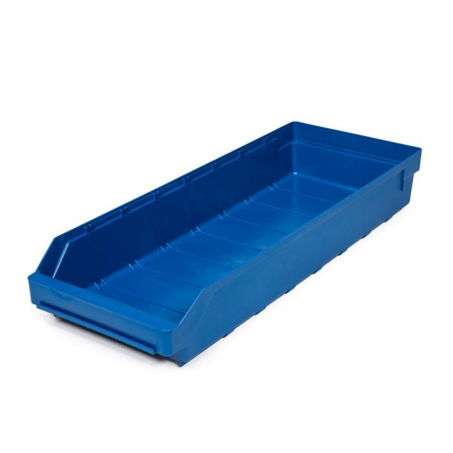 Magazijnbak 6024 Blauw 600x240x95mm (lxbxh)