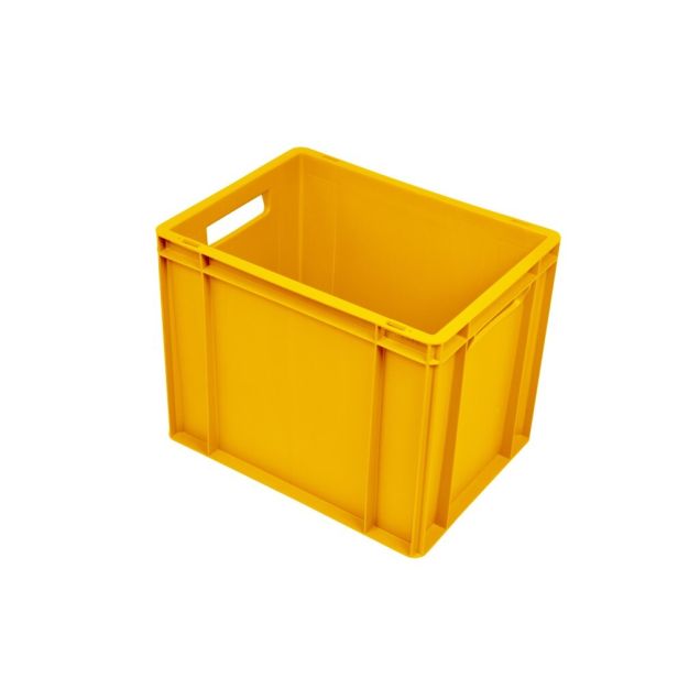 Euronorm stapelbak 400x300x325 mm (lxbxh) geel