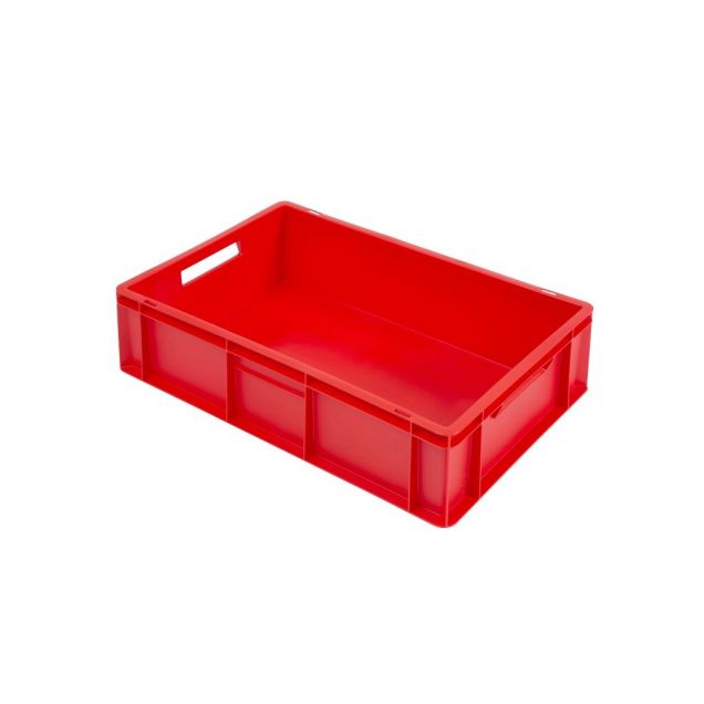 Euronorm stapelbak 600x400x170 mm (lxbxh) rood