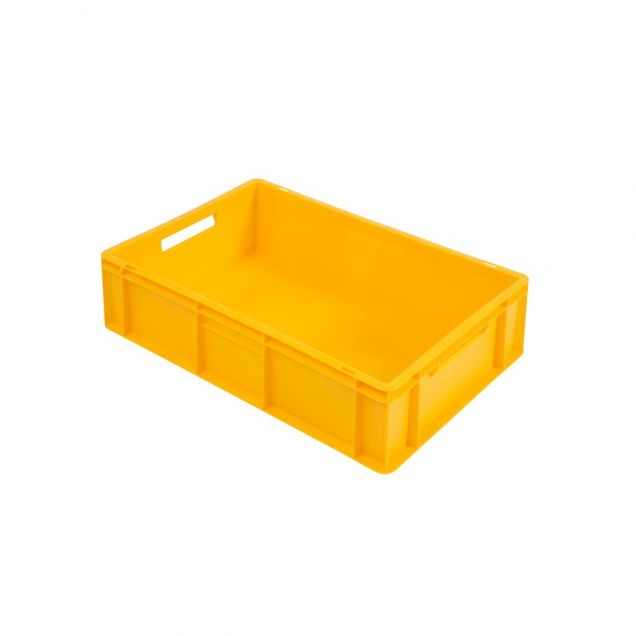 Euronorm stapelbak 600x400x170 mm (lxbxh) geel