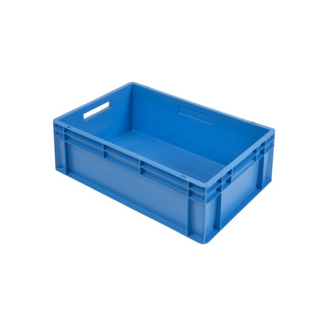 Euronorm stapelbak 600x400x220 mm (lxbxh) blauw