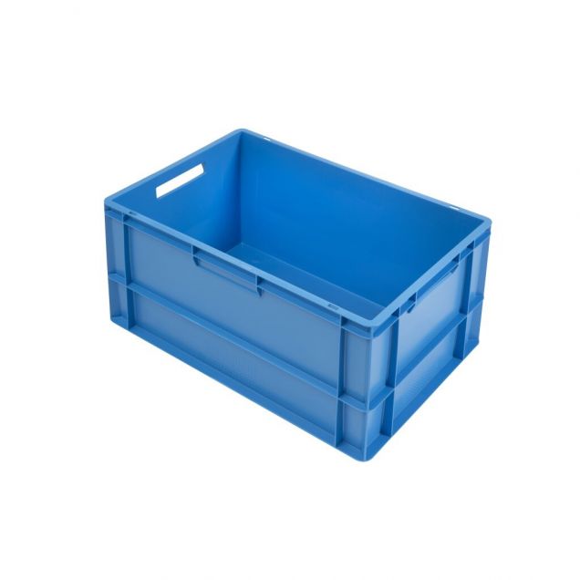 Euronorm stapelbak 600x400x320 mm (lxbxh) blauw
