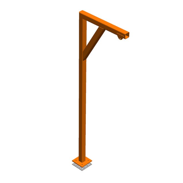 Frame voor bevestiging veerbalancer