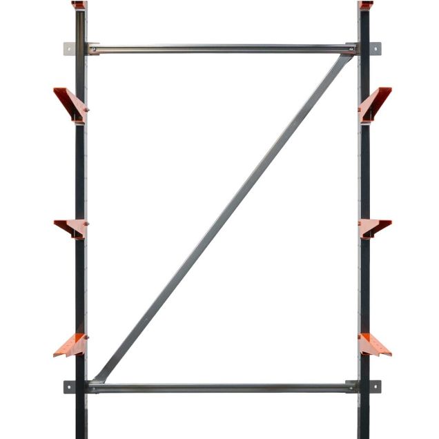 Diagonaalschoor lichte draagarmstelling BR25 hoh 1250 mm
