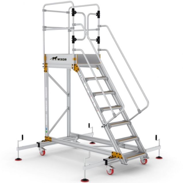 Platformtrap Wixor met stabilisator 7 treden
