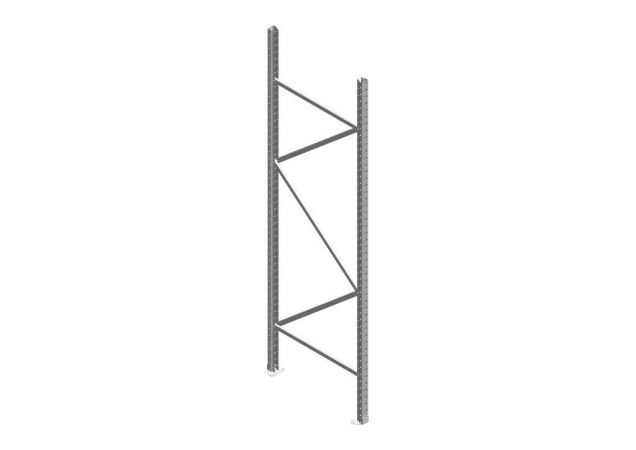 Frame MP Grootvakstelling Verzinkt 2500x800x50mm