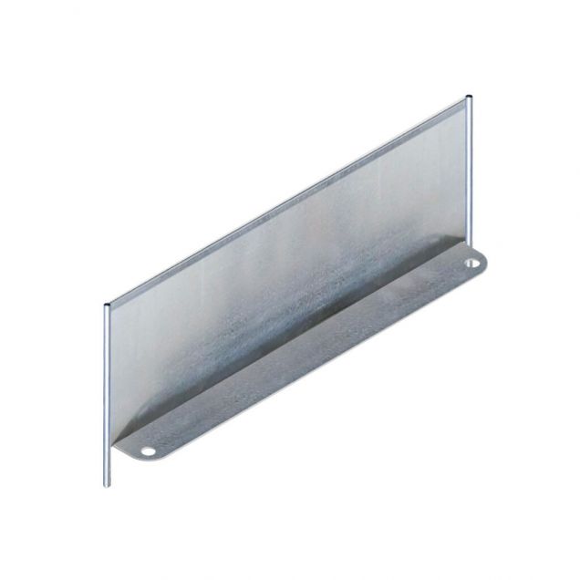 Gebruikt verdeelschot Nedcon Legbordstelling 400x140mm Verzinkt