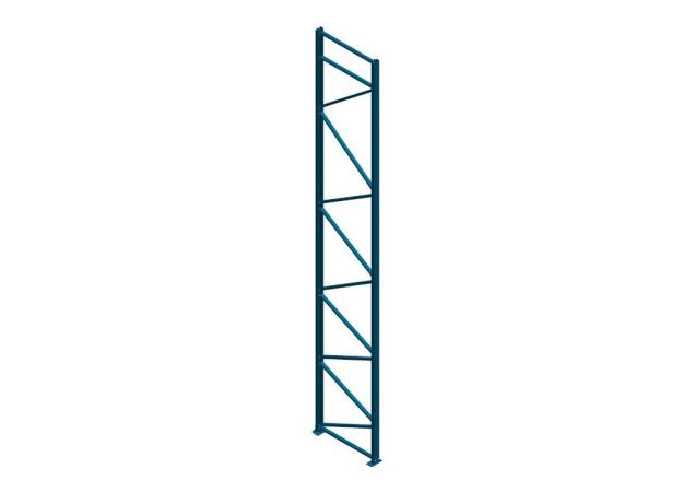 Frame Nedcon Palletstelling PR 10078255050 355 RAL5019 6500x1100x100x78mm