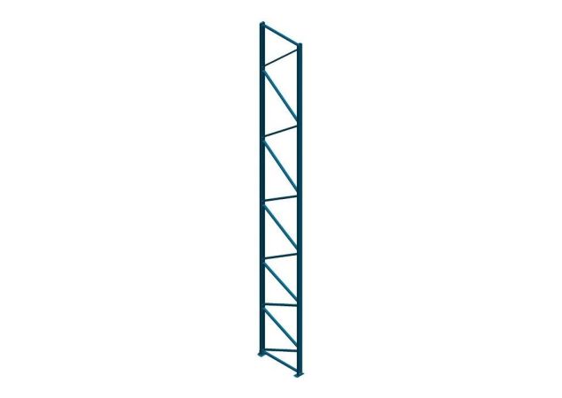 Frame Nedcon Palletstelling PR 10078255050 355 RAL5019 8000x1100x100x78mm