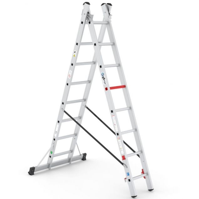 Reformladder Wixor 2x8 sporten