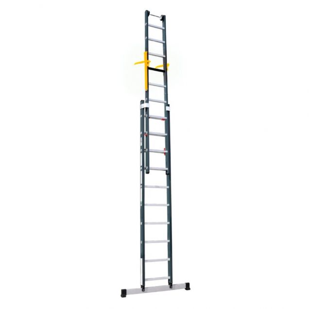 Schuifladder Wixor Advance TopSafe 2x14 sporten