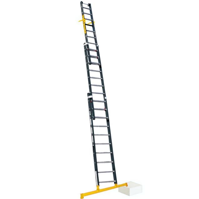 Schuifladder Wixor Advance Smart Level TopSafe 3x10 sporten