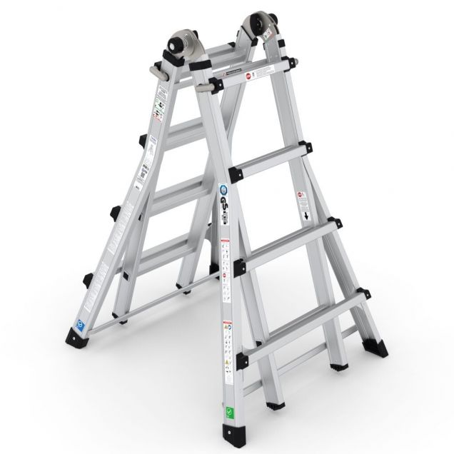 Vouwladder Wixor 4x4 sporten