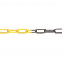 M-Ferro signalisatieketting per meter Ø6mm geel/zwart