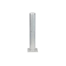 Afschermpaal op voetplaat 114x3,6x750mm