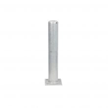 Afschermpaal op voetplaat 76x3,25x750mm