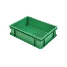 Euronorm stapelbak 400x300x120 mm (lxbxh) groen