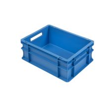 Euronorm stapelbak 400x300x170 mm (lxbxh) blauw