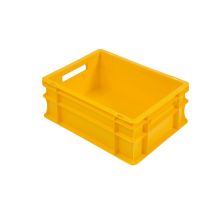 Euronorm stapelbak 400x300x170 mm (lxbxh) geel