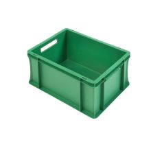 Euronorm stapelbak 400x300x220 mm (lxbxh) groen