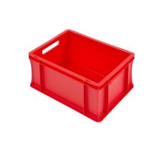 Euronorm stapelbak 400x300x220 mm (lxbxh) rood