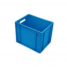 Euronorm stapelbak 400x300x325 mm (lxbxh) blauw