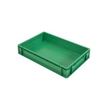 Euronorm stapelbak 600x400x120 mm (lxbxh) groen
