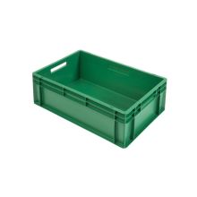 Euronorm stapelbak 600x400x220 mm (lxbxh) groen