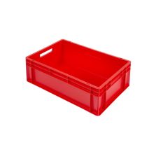 Euronorm stapelbak 600x400x220 mm (lxbxh) rood
