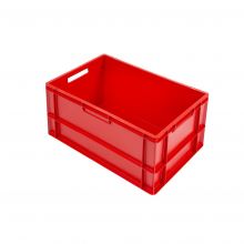 Euronorm stapelbak 600x400x320 mm (lxbxh) rood