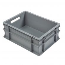 Euronorm stapelbak 400x300x170 mm (lxbxh) lichtgrijs