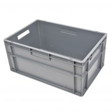 Euronorm stapelbak 600x400x270 mm (lxbxh) lichtgrijs