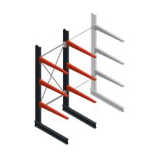 Medium draagarmstelling BR enkelzijdig 2500x1000x1000mm (hxbxd) 3 niveaus beginsectie 275/arm
