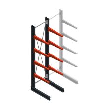 Medium draagarmstelling BR enkelzijdig 3000x750x800mm (hxbxd) 4 niveaus beginsectie 220/arm