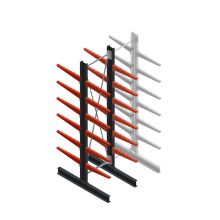 Medium draagarmstelling BR dubbelzijdig 3000x750x600mm (hxbxd) 6 niveaus beginsectie 425/arm