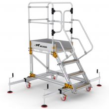 Platformtrap Wixor met stabilisator 4 treden