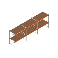 Voordeelrij MP Grootvakstelling 2000x4700x1000 hxbxd 2 niveaus RAL2004/Verzinkt 500kg